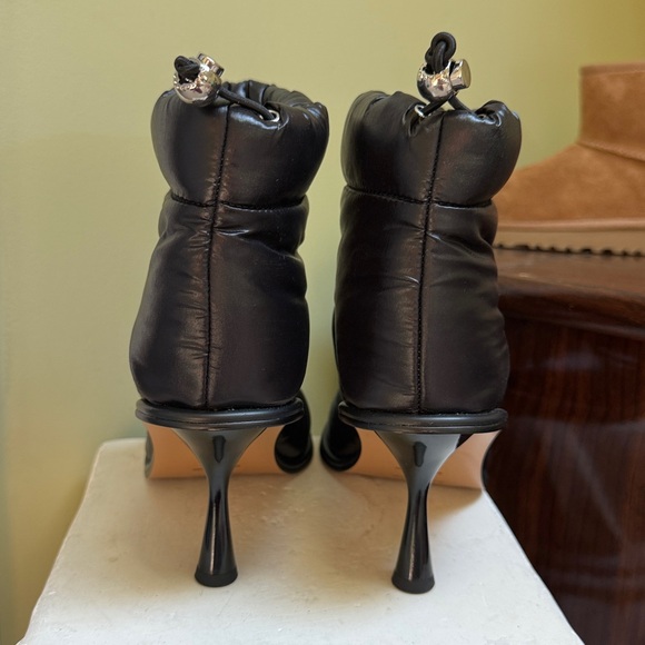 KATY PERRY BLACK THE LEELOU PUFF BOOTIE - Picture 5 of 8